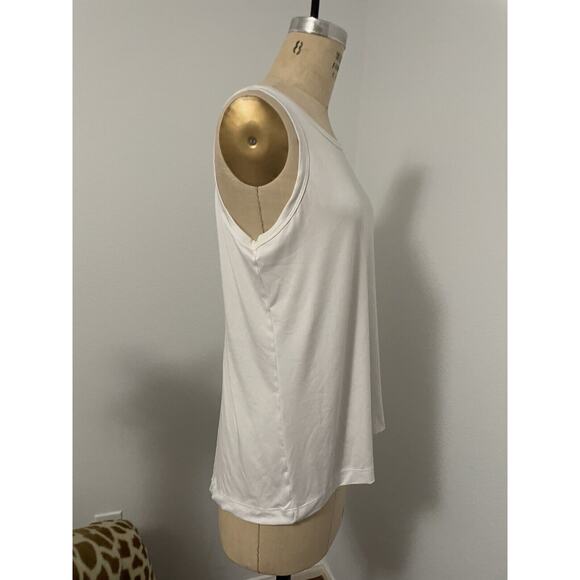champion, white tank top, size medium - Picture 4 of 5